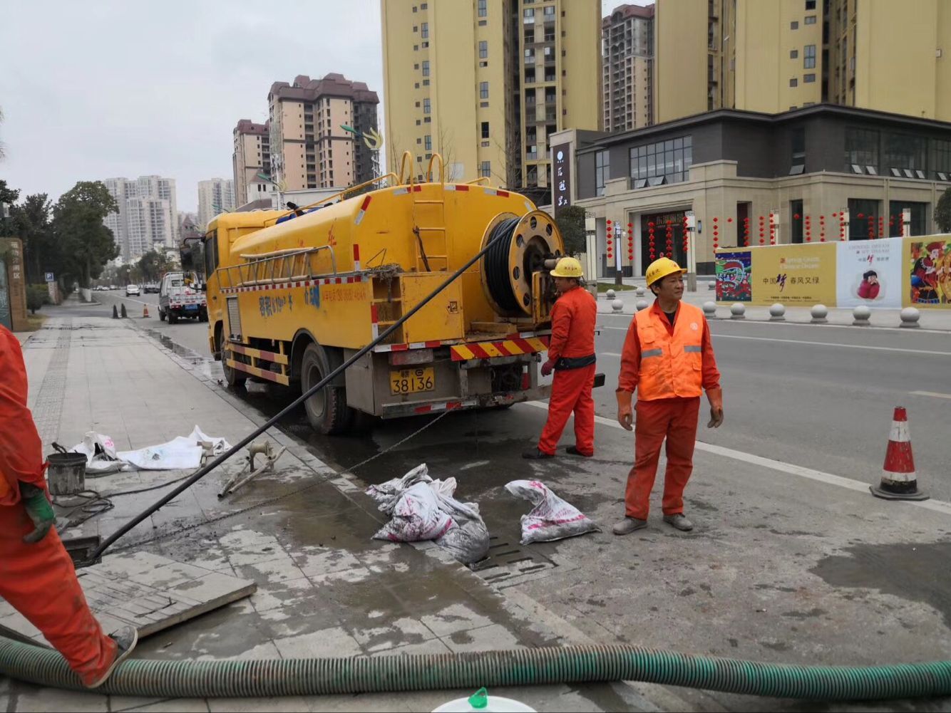 大姚排污管道清淤-管道清洗